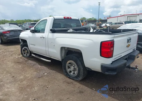 2014 Chevrolet Silverado 1500 Work Truck 1Wt из США, поврежденный, VIN 1GCNCPEH8EZ241361